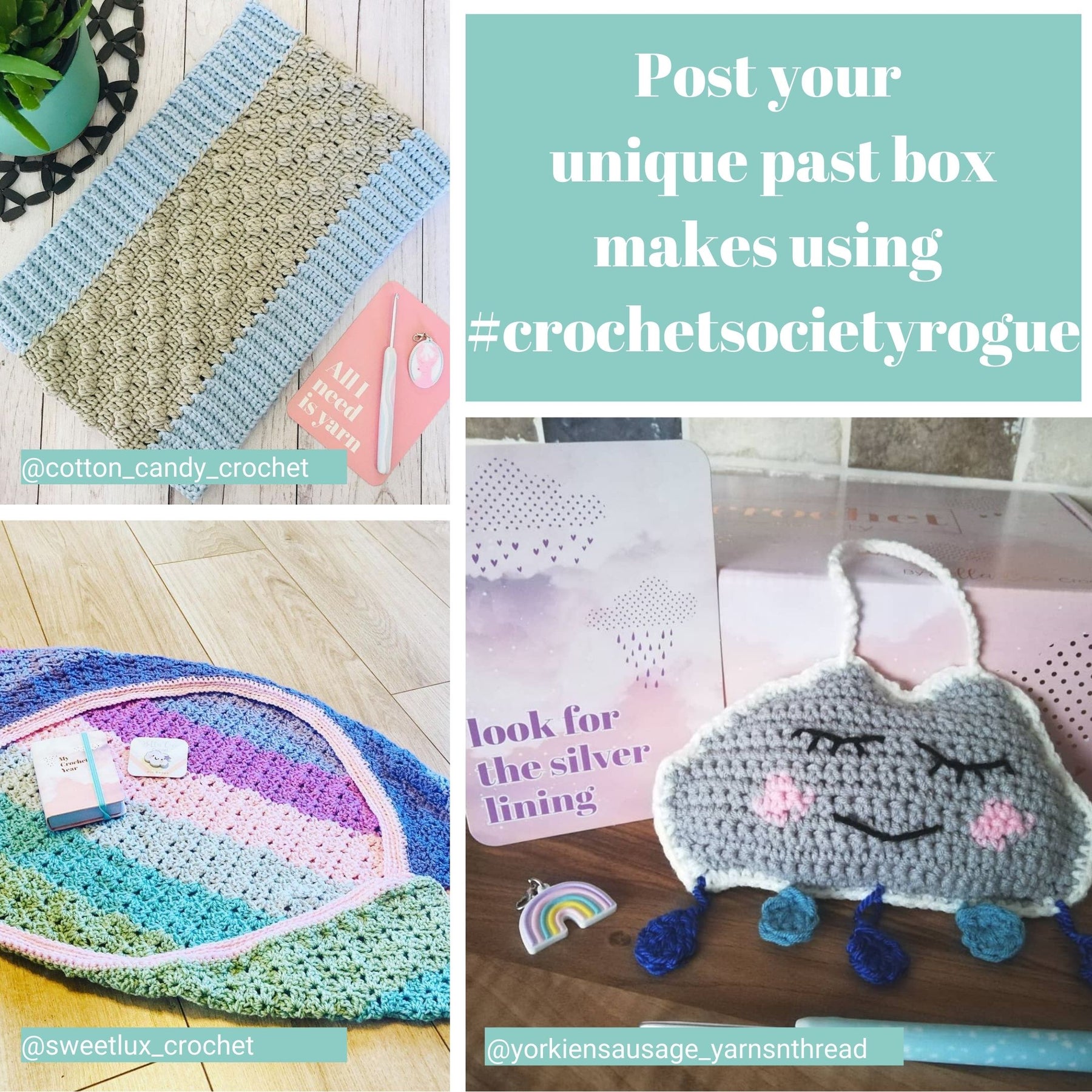 #crochetsocietyrogue Project Inspiration