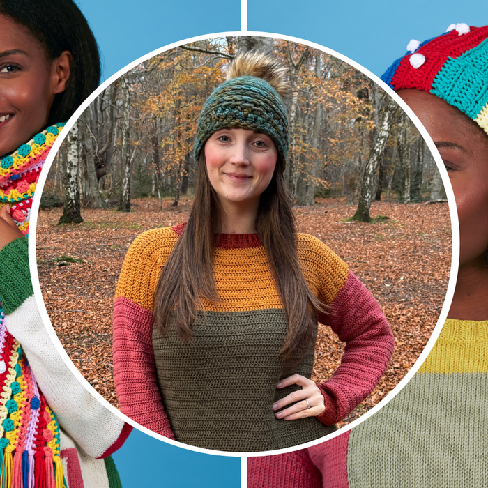 Meet Shelley - Designer of the Festive Fiesta Scarf & Snowball Beanie