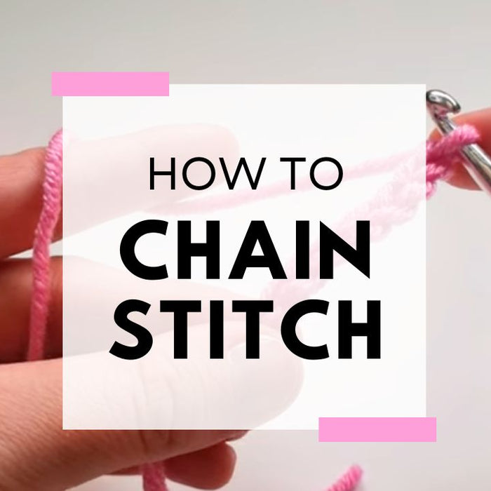 How to Crochet a Chain Stitch UK / US (ch)