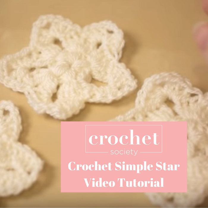 Crochet Simple Star Video Tutorial