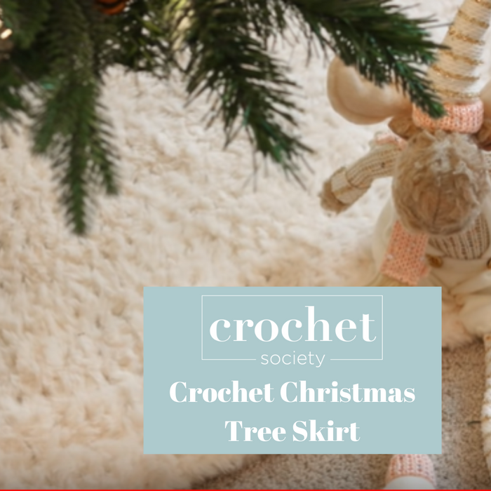 Crochet Christmas Tree Skirt Video Tutorial