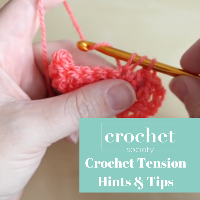 Crochet Tension - hints and tips for controlling your tension