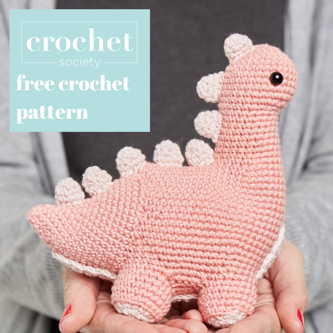 Diplodeano the Dino Free Crochet Pattern