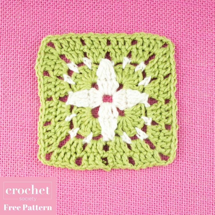 Floral Granny Squares Free Crochet Pattern (Lily and Dahlia)