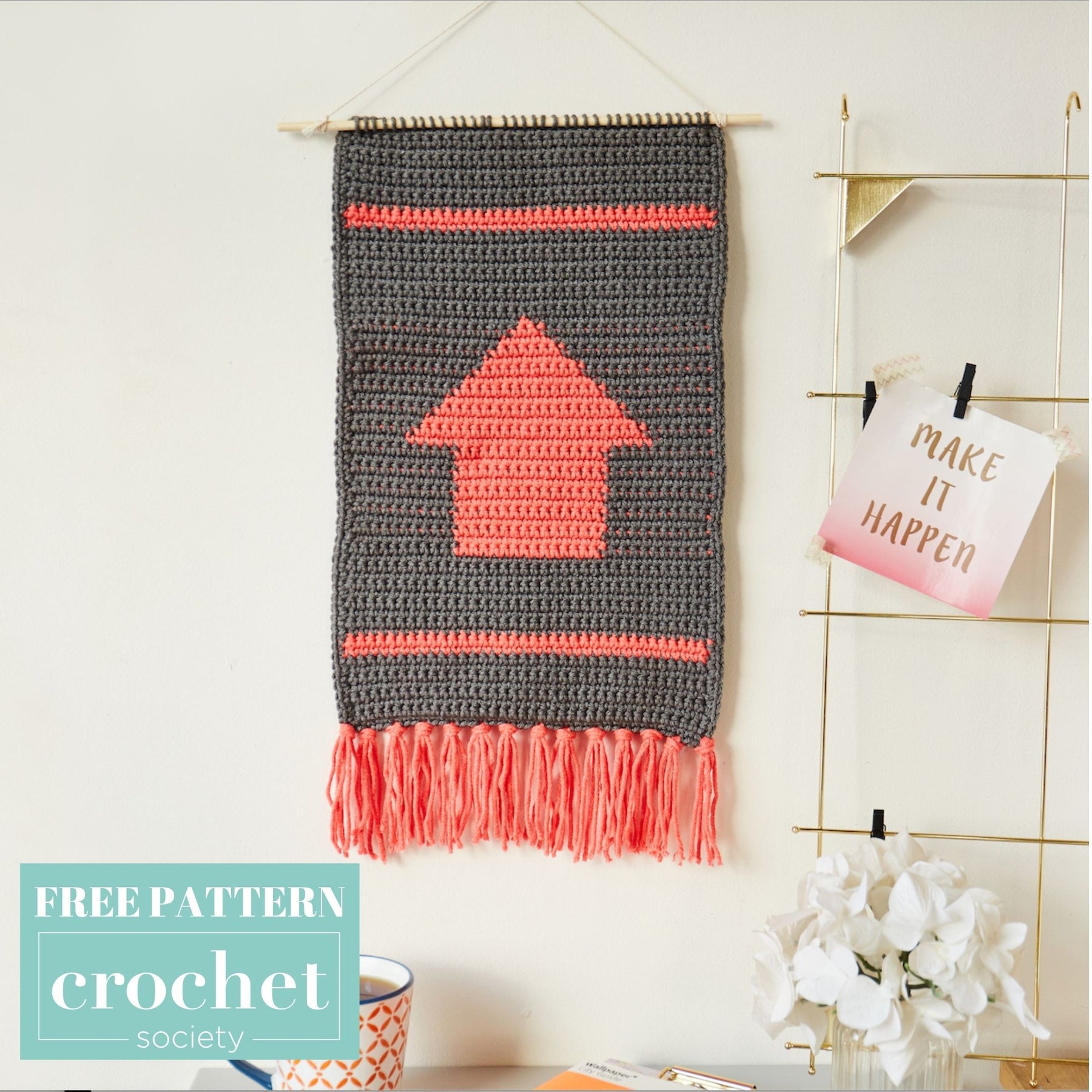 Free Crochet Wall Hanging Pattern