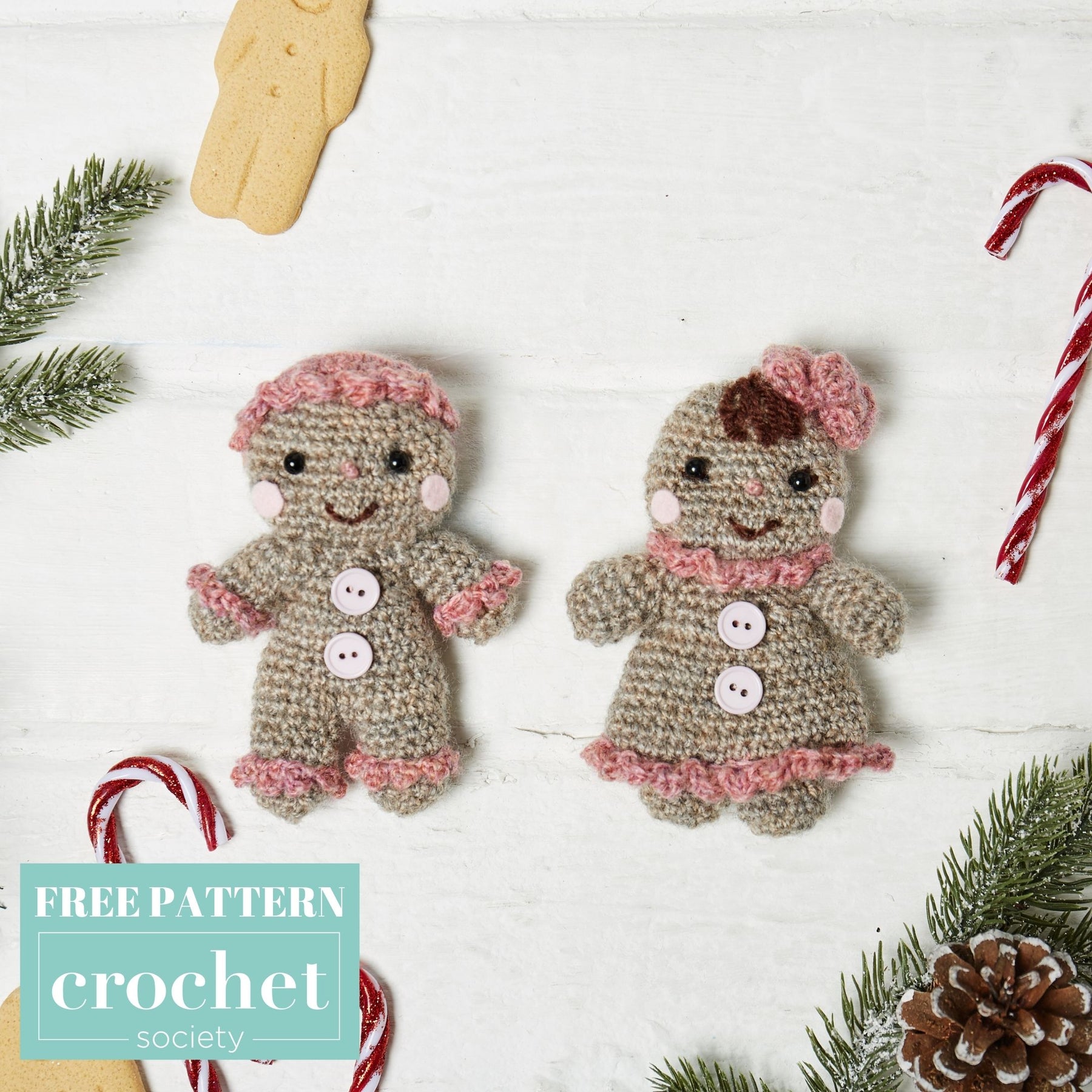 Free Gingerbread Crochet Pattern