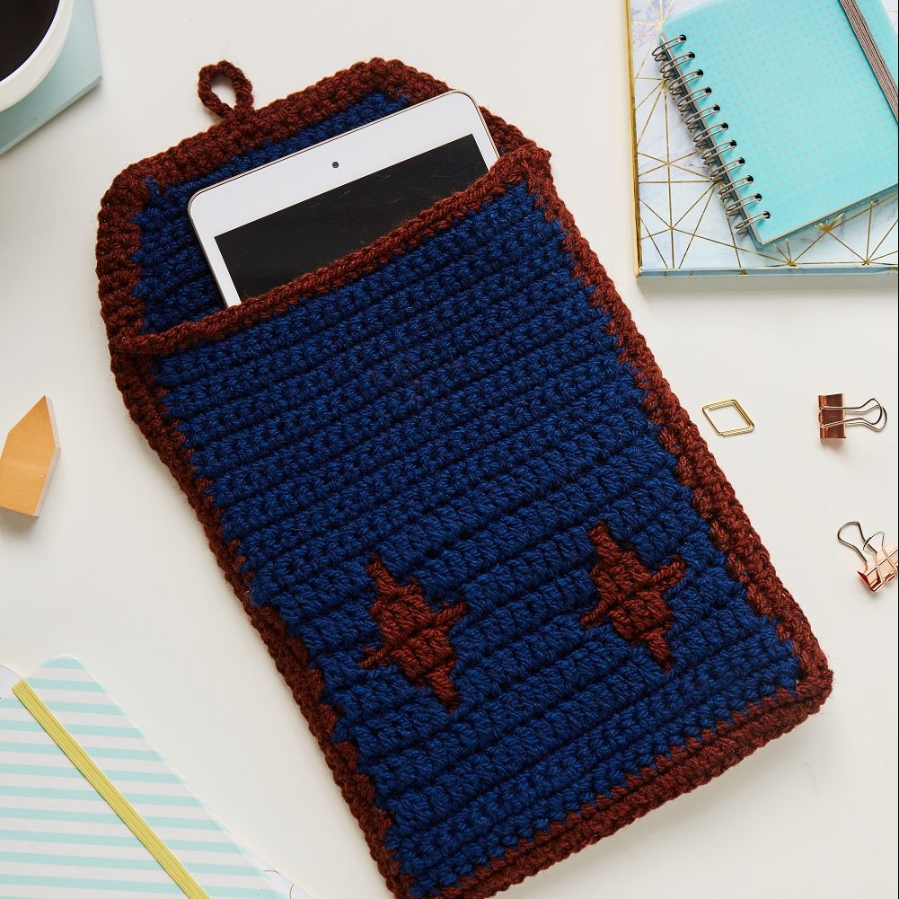 Free Pattern: Stardust Tablet Case