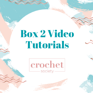 Crochet Society Box 2 Video Tutorials