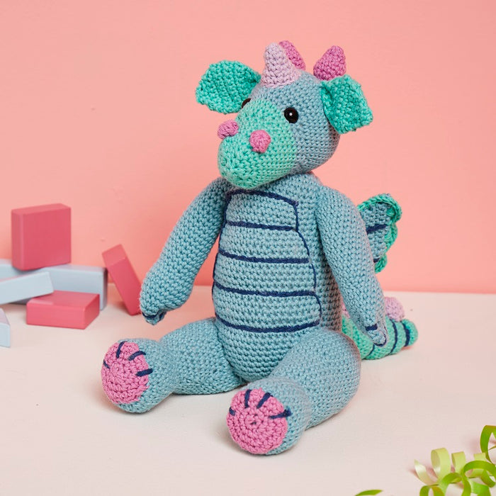 crochet dragon pattern baby toy