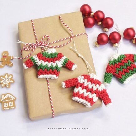 Christmas Crochet Wrapping Ideas