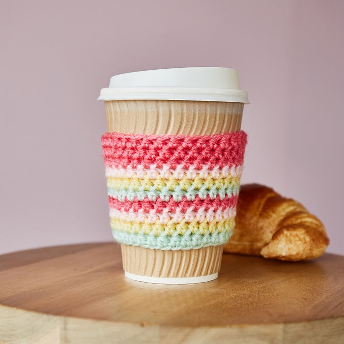 Crochet Mug Cosy Pattern - Essentials Box