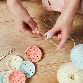 FREE Eco-friendly Make-up Scrubbies Crochet Pattern