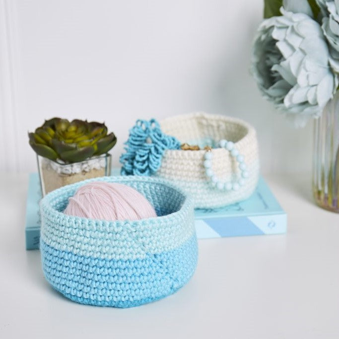 free crochet basket pattern