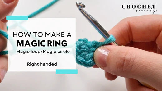 How to Crochet a Magic Ring/Magic Loop/Magic Circle — Crochet Society