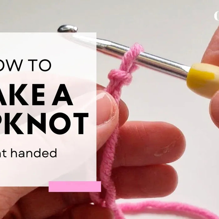 How to Crochet a Slipknot UK / US terms