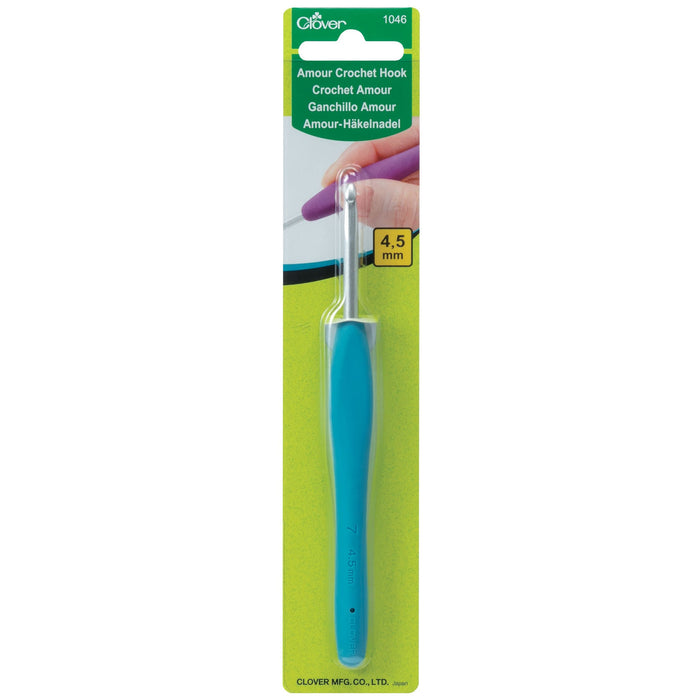 Clover Amour Crochet Hook 4.5mm x 15mm