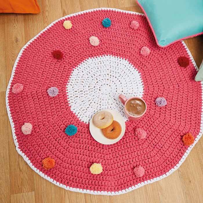 Donut Rug Donut Rug Digital Pattern — Crochet Society