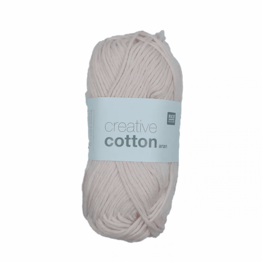 Rico Design Aran Creative Cotton Yarn 50g | Natural