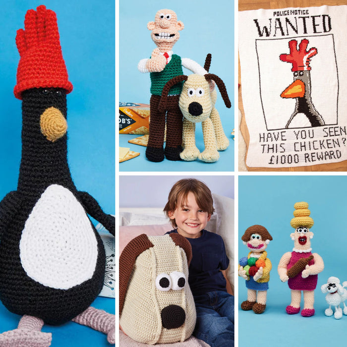 Official Wallace & Gromit Crochet Digital Pattern Bundle
