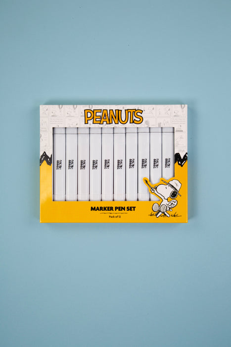 Peanuts Dual-Tip Marker Pen Set | Set of 12