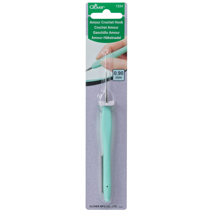 Clover Amour Crochet Hook 0.9mm x 15mm