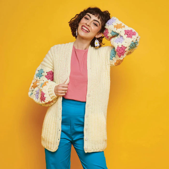 Rainbow Jumper & Cardigan Crochet Digital Pattern Bundle