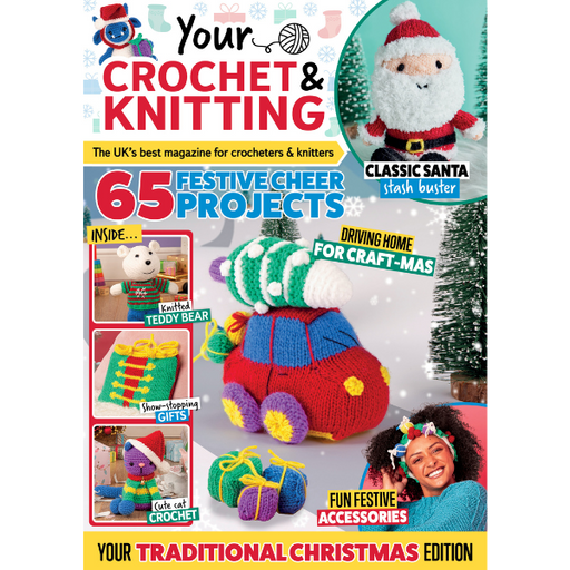 Your Crochet & Knitting Magazine #48 With 6 Ball Yarn Kit