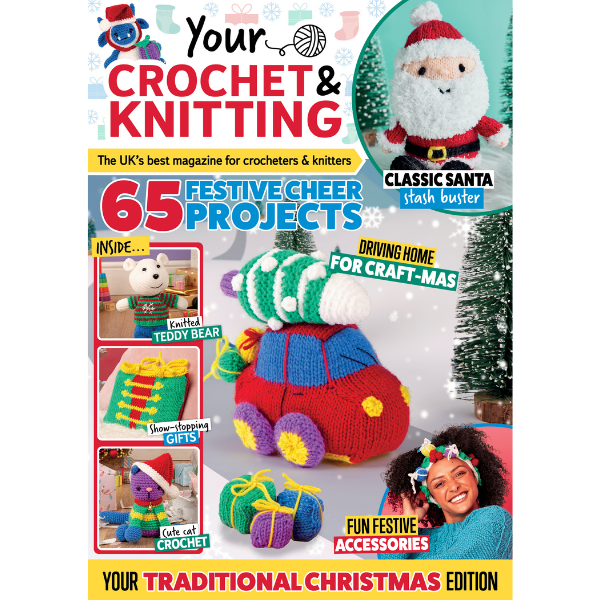 Your Crochet & Knitting Magazine #48 With 6 Ball Yarn Kit