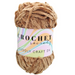 Crochet Society Cuddly Craft DK Chenille Yarn 100g | Cookie