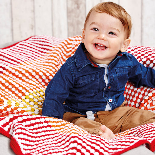 Rising Sun Granny Blanket