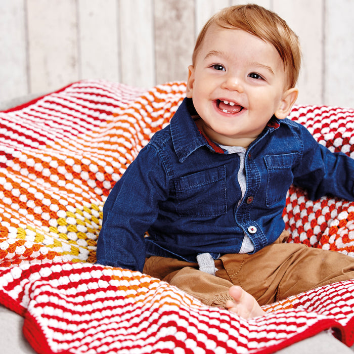 Rising Sun Granny Blanket