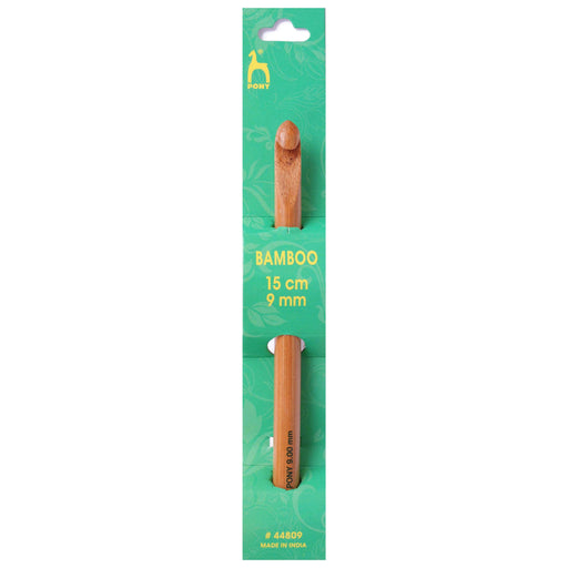 Pony Bamboo Crochet Hook 9mm x 15mm