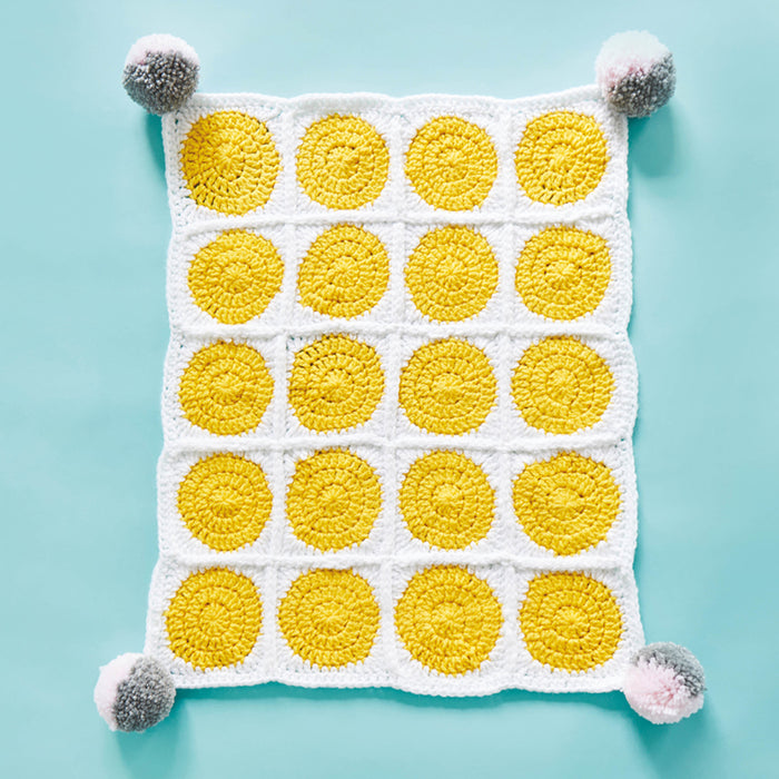 Polka-Dot Baby Blanket