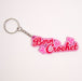 Crochet Society Keyring Born to Crochet