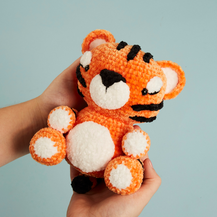 Crochet Society Amigurumi Crochet Kit: Tilly the Tiger | Menagerie Collection