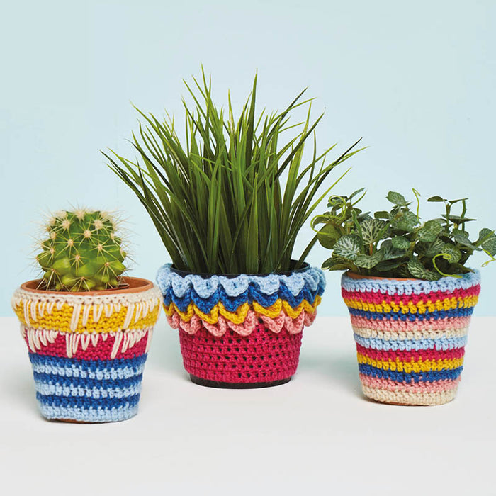 Planter Tree Pattern Trio Of Planters Digital Pattern — Crochet Society
