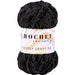 Crochet Society Cuddly Craft DK Chenille Yarn 100g | Onyx