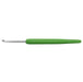 KnitPro Waves Aluminium Crochet Hook Parrot Green 3.5mm x 15mm