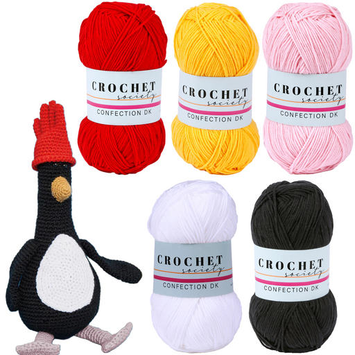 Feathers McGraw Pattern & Yarn Bundle