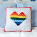 Rainbow Love Cushion