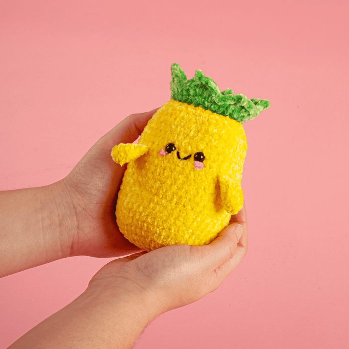 Crochet Society Amigurumi Crochet Kit: Pablo The Pineapple | 5 A Day Collection