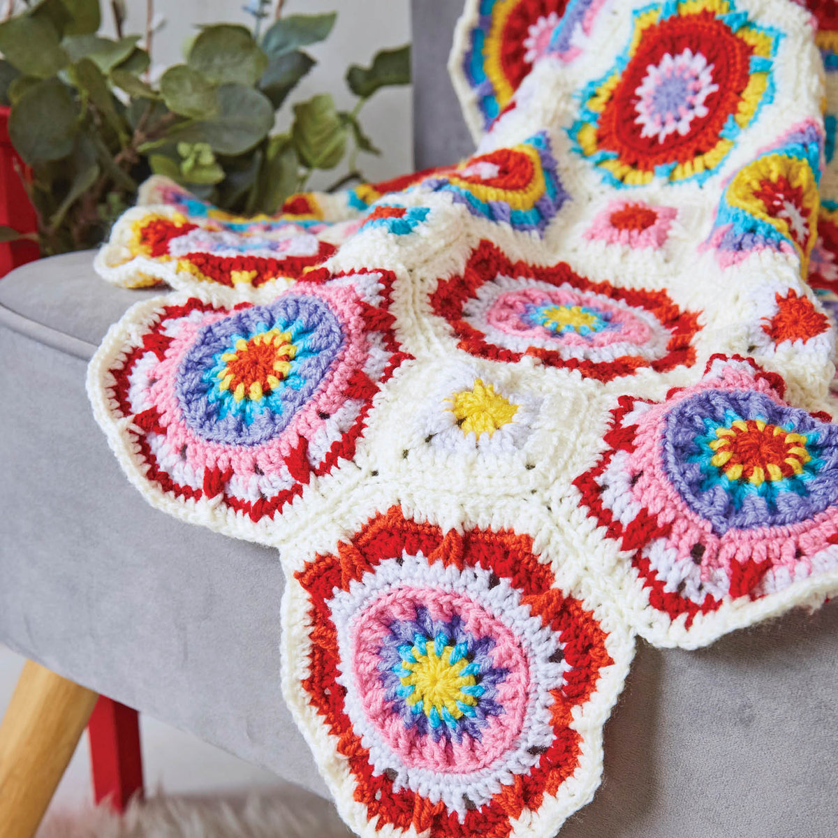 Odds And Ends Blanket Digital Pattern — Crochet Society