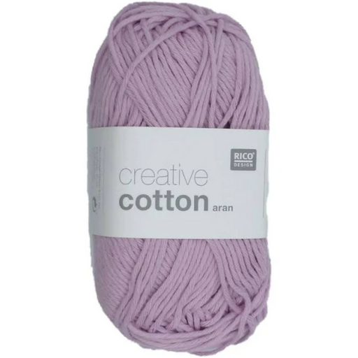 Rico Design Aran Creative Cotton Yarn 50g | Violet