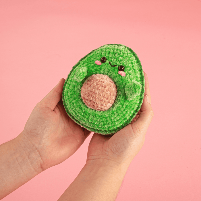 Crochet Society Amigurumi Crochet Kit: Claire The Avocado | 5 A Day Collection