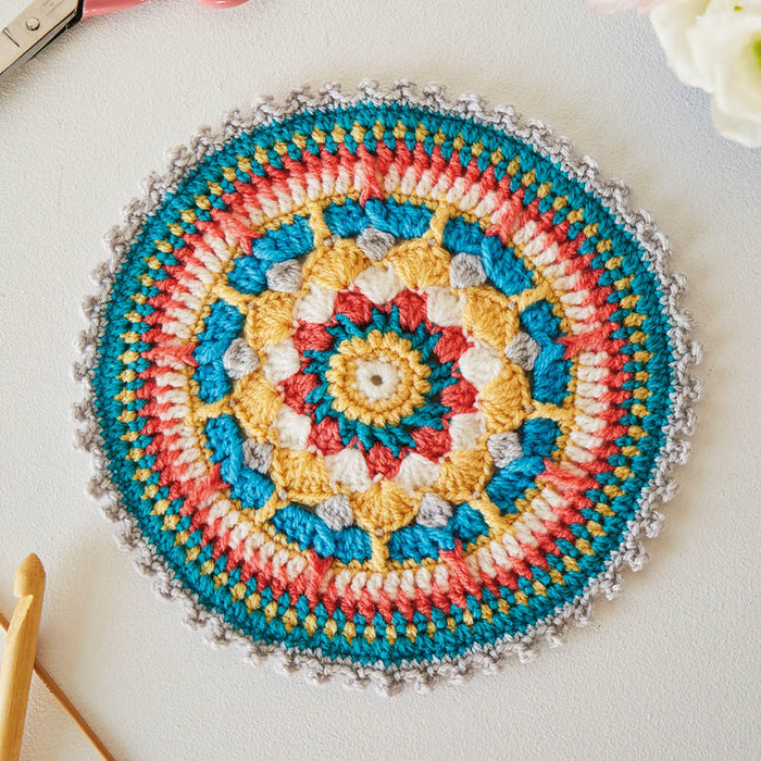 Shine Out In Winter Mandala