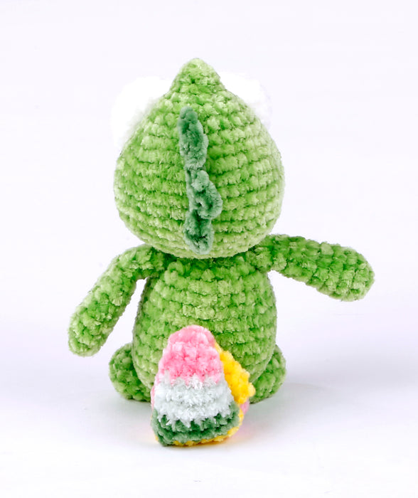 Crochet Society Amigurumi Crochet Kit: Ricardo the Chameleon | Menagerie Collection