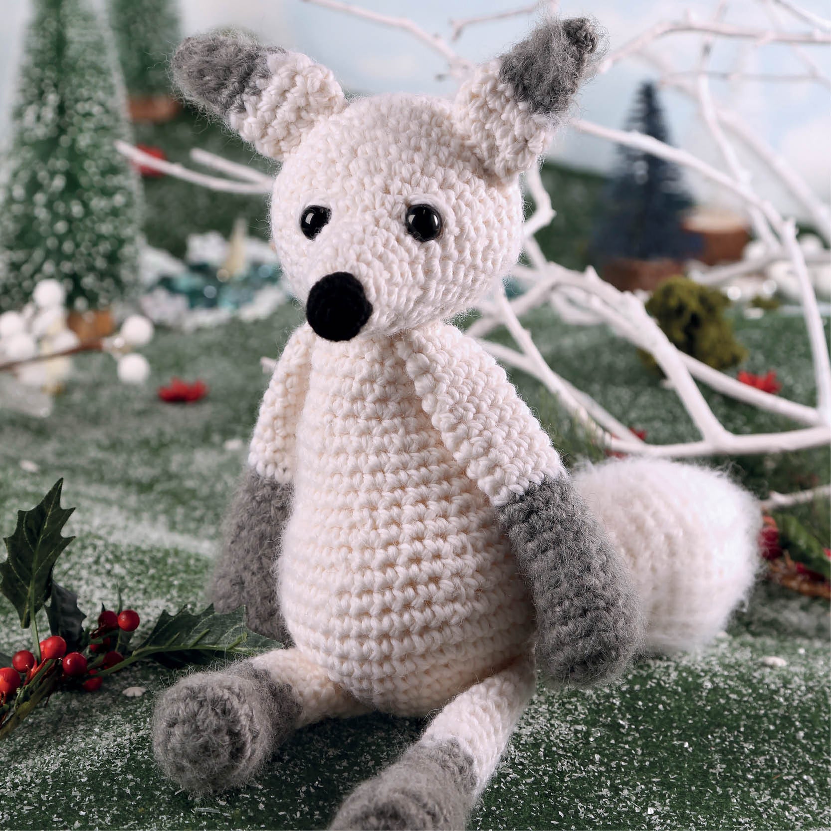 Andre The Arctic Fox Digital Pattern — Crochet Society