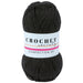 Crochet Society Confection DK Acrylic Yarn 100g | Liquorice