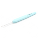 KnitPro Waves Aluminium Crochet Hook Baby Blue 4mm x 15mm