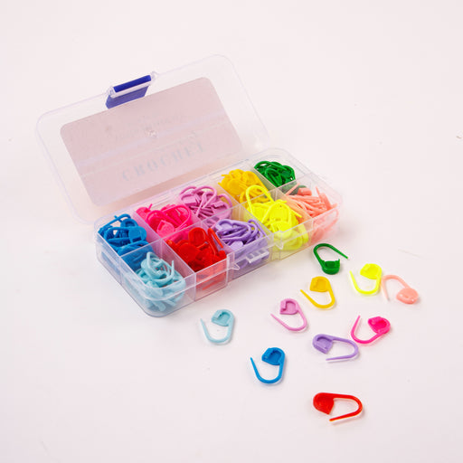 Crochet Society Stitch Markers Multicolour | Pack of 150